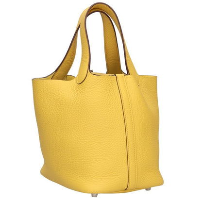 HERMES Picotin Lock PM Clemence Sun Handbag Size PM