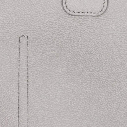 LOEWE Pebble Bucket 2-Way Leather Bag Gray Size ONE SIZE