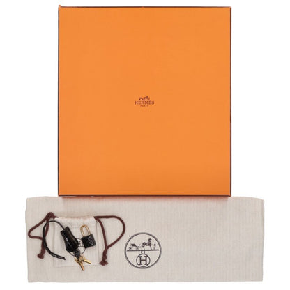 HERMES Kelly 28 Niloticus Lisse Sellier Handbag Size 28