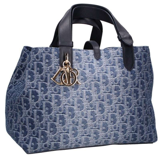Christian Dior Toujours Oblique Jacquard Medium Bag Jeans