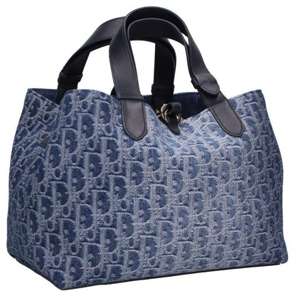 Christian Dior Toujours Oblique Jacquard Medium Bag Jeans