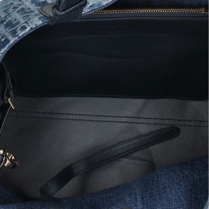 Christian Dior Toujours Oblique Jacquard Medium Bag Jeans