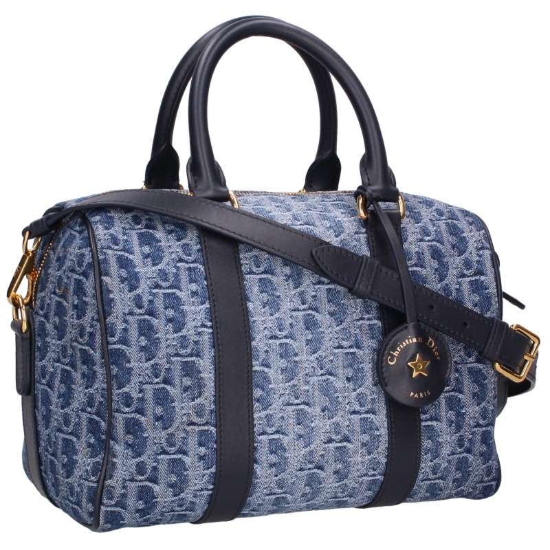 Christian Dior Groove Oblique Jacquard Handbag Jeans
