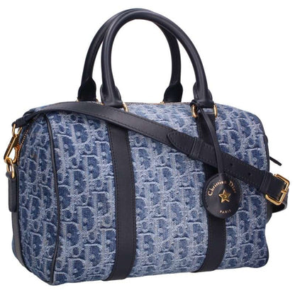 Christian Dior Groove Oblique Jacquard Handbag Jeans