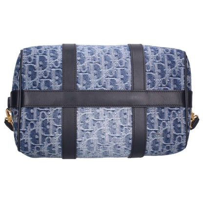 Christian Dior Groove Oblique Jacquard Handbag Jeans