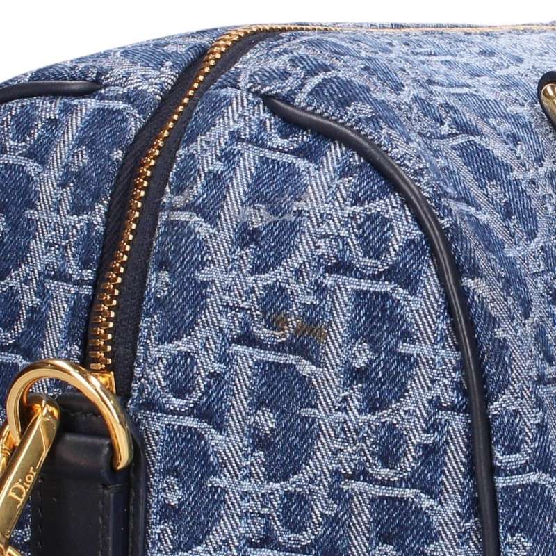 Christian Dior Groove Oblique Jacquard Handbag Jeans