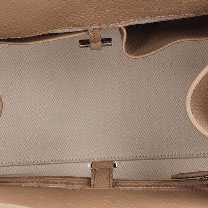 THEROW Soft Margaux 12 Grain Dark Taupe Handbag Size ONE SIZE