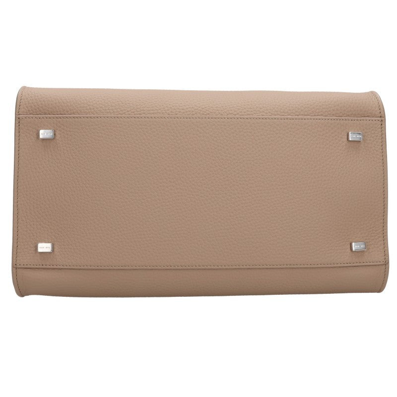 THEROW Soft Margaux 12 Grain Dark Taupe Handbag Size ONE SIZE