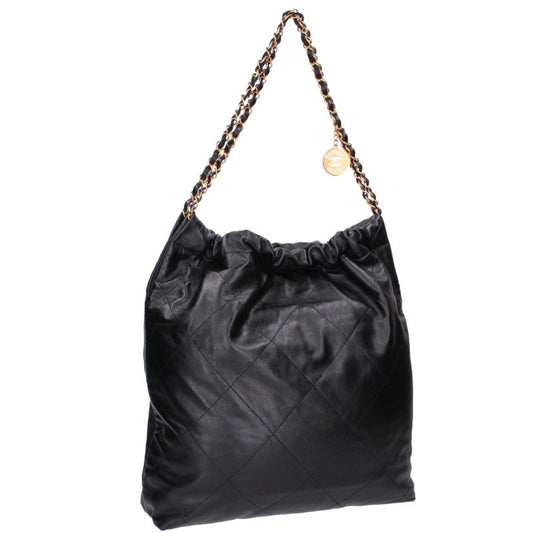 CHANEL Chanel 22 Large Calfskin Chain Bag Size ONE SIZE