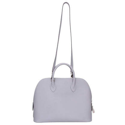 HERMES Bolide 1923 30 Veau Epsom Silver HW Handbag Size 30