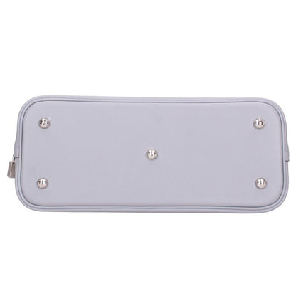 HERMES Bolide 1923 30 Veau Epsom Silver HW Handbag Size 30