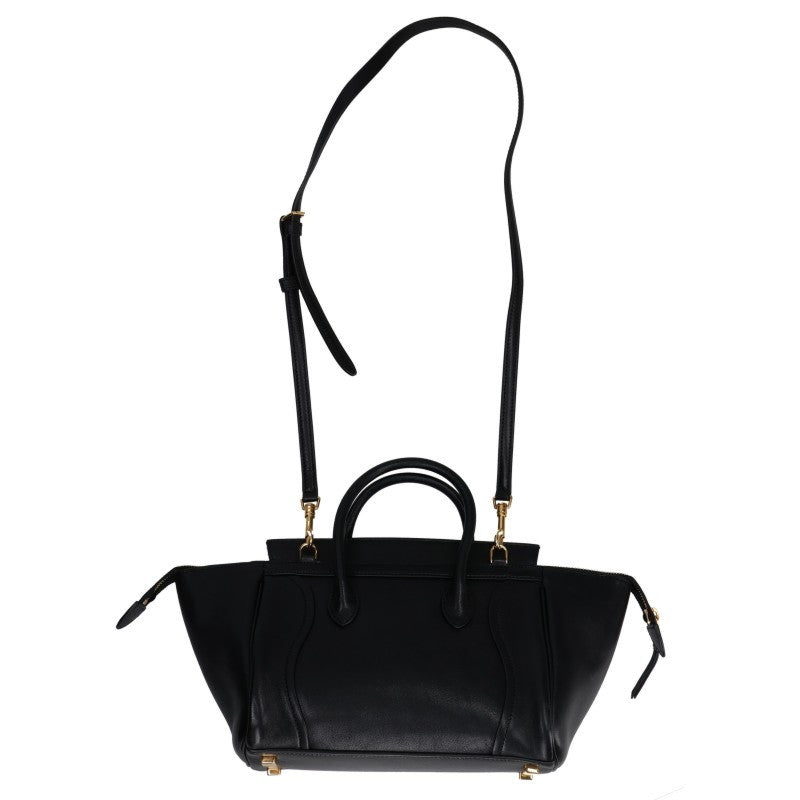 CELINE Little Luggage Lambskin Handbag
