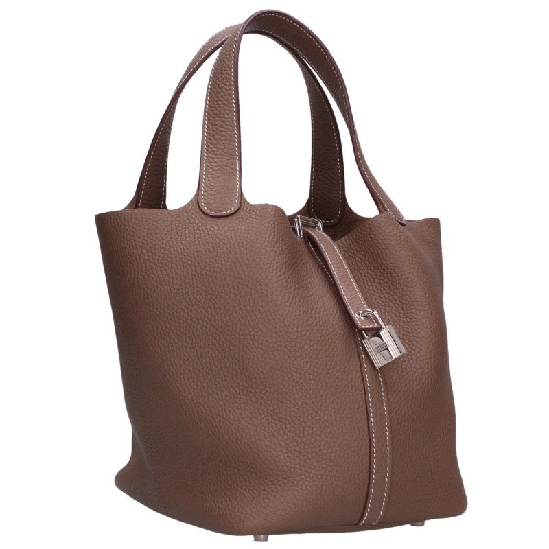 HERMES Picotin Lock MM Taurillon Clemence Bag Multi Size MM