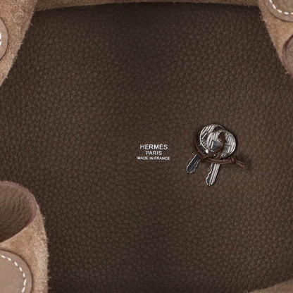 HERMES Picotin Lock MM Taurillon Clemence Bag Multi Size MM