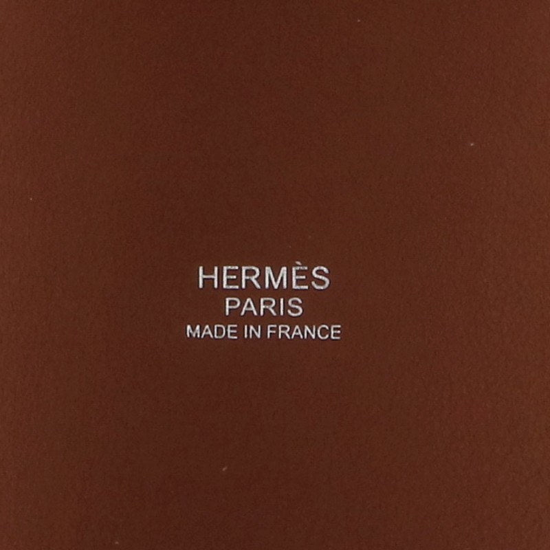 HERMES Picotin Lock K-Stamp Silver HW Handle Bag Size PM