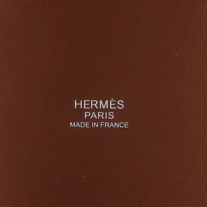 HERMES Picotin Lock K-Stamp Silver HW Handle Bag Size PM