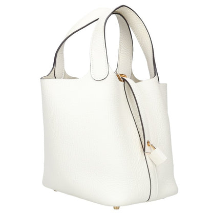 HERMES Picotin Lock Taurillon Clemence Handle Bag Size PM