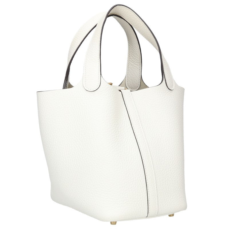 HERMES Picotin Lock Taurillon Clemence Handle Bag Size PM