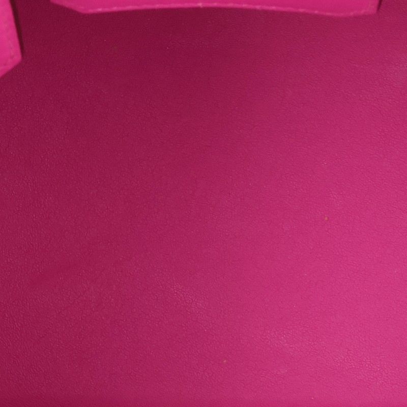 HERMES Birkin 25 Swift Magnolia Handle Bag Pink