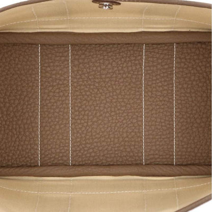 HERMES Neo Garden Party Negonda Off-White Beige Handbag