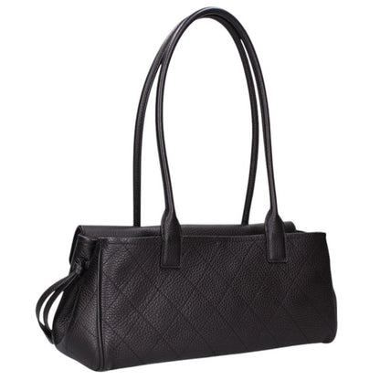 CHANEL Grained Calfskin Small Handle Bag