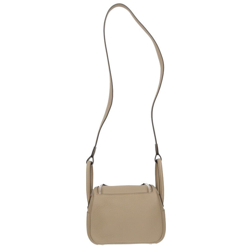 HERMES Lindy Mini Taurillon Clemence Shoulder Size ONE SIZE