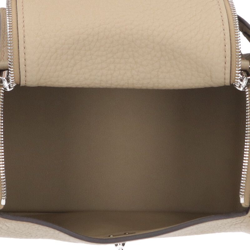 HERMES Lindy Mini Taurillon Clemence Shoulder Size ONE SIZE