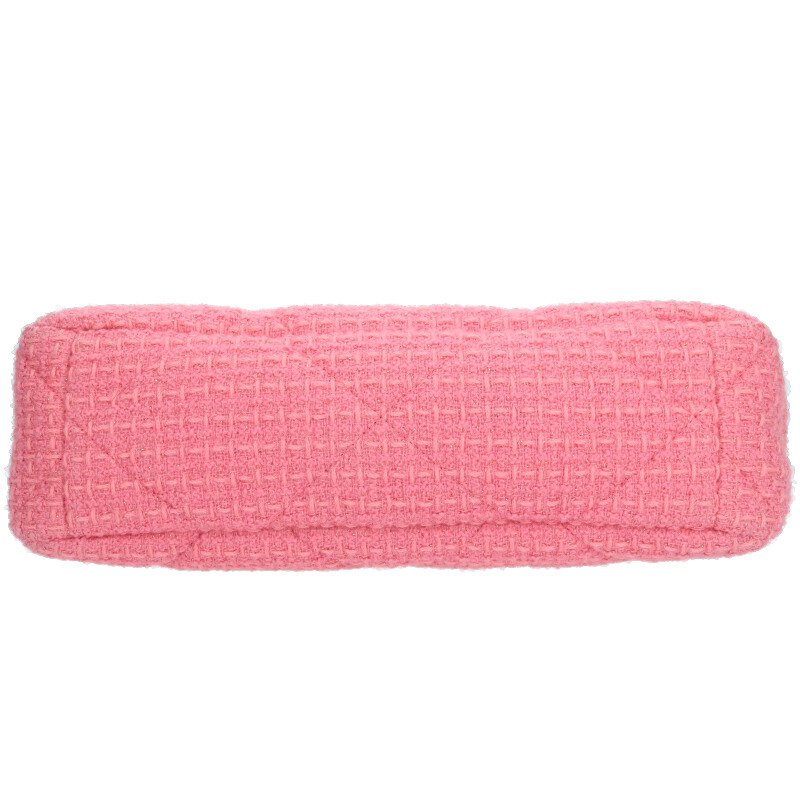 CHANEL CHANEL 19 Large Tweed Shoulder Bag Pink Size ONE SIZE