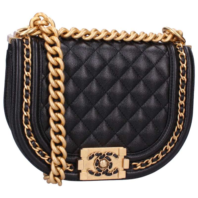 CHANEL Boy Chanel Small Chain Shoulder Bag