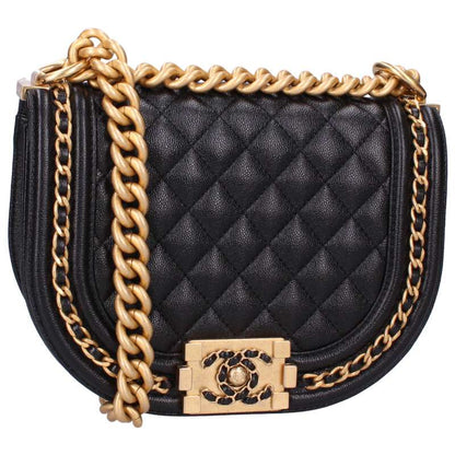 CHANEL Boy Chanel Small Chain Shoulder Bag