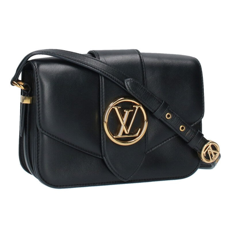 LOUISVUITTON Pont Neuf Smooth Leather Shoulder Size ONE SIZE