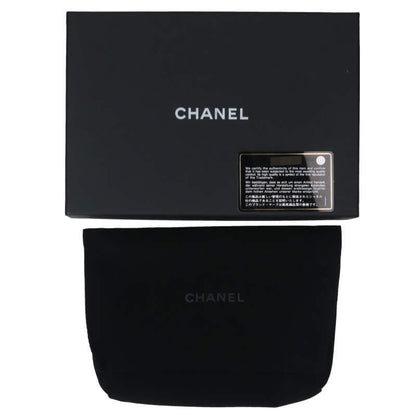 CHANEL Star Rhinestone Suede Chain Wallet Bag Size ONE SIZE