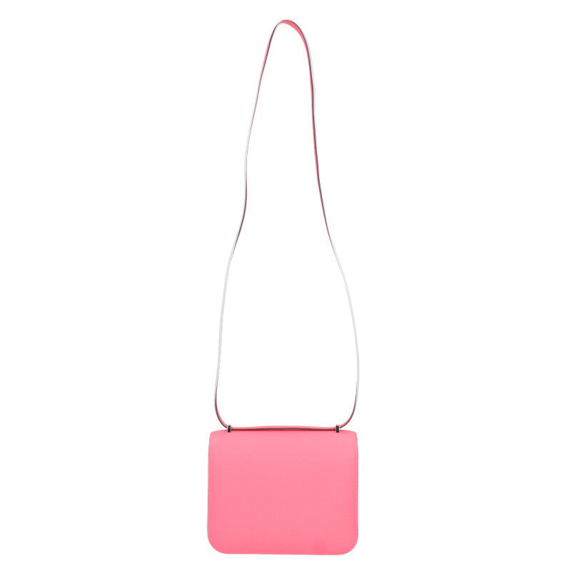 HERMES Constance Mini 18 Rose Azalee Epsom Size ONE SIZE