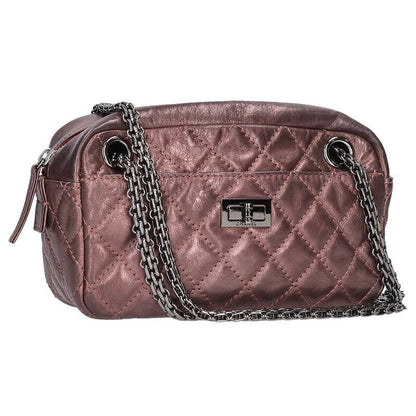 CHANEL 2.55 Matelasse Double Chain Camera Bag Size ONE SIZE