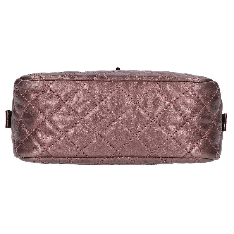 CHANEL 2.55 Matelasse Double Chain Camera Bag Size ONE SIZE