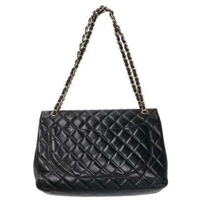 CHANEL Maxi Matelasse 34 Lambskin Single Flap Size ONE SIZE