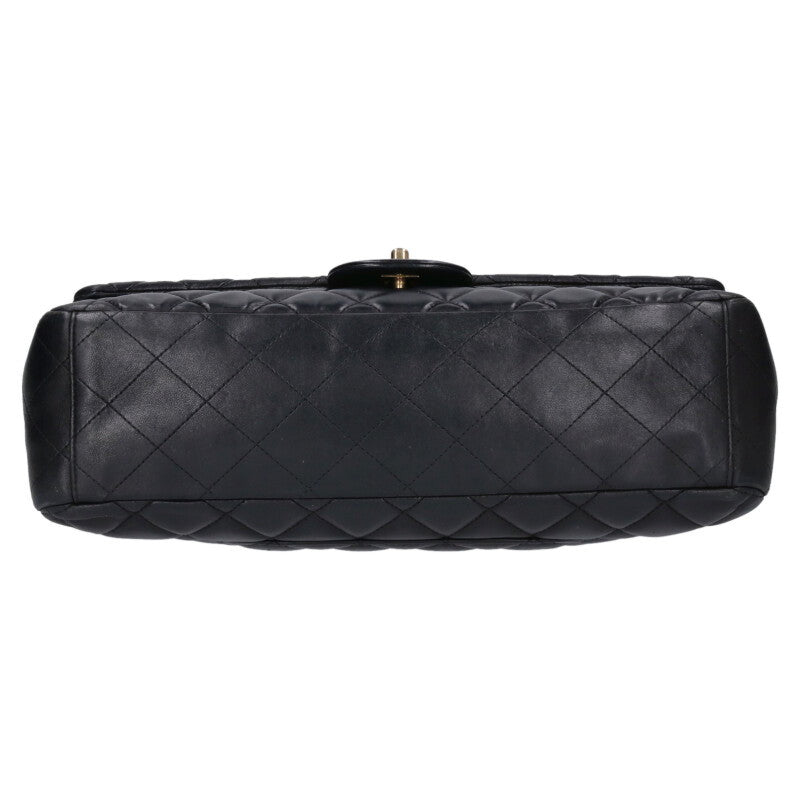 CHANEL Maxi Matelasse 34 Lambskin Single Flap Size ONE SIZE