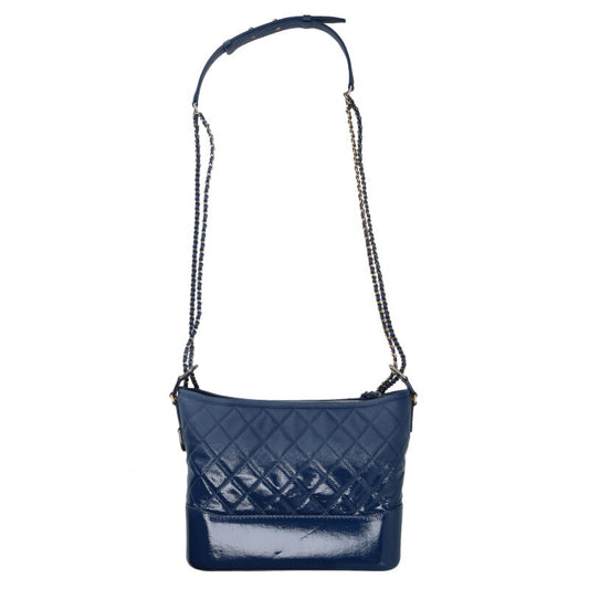 CHANEL Gabrielle de Calfskin Hobo Shoulder Bag Size ONE SIZE