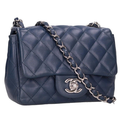 CHANEL Mini Matelasse 16 Lambskin Chain Size ONE SIZE