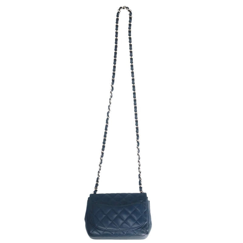 CHANEL Mini Matelasse 16 Lambskin Chain Size ONE SIZE
