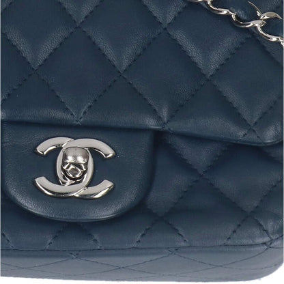CHANEL Mini Matelasse 16 Lambskin Chain Size ONE SIZE