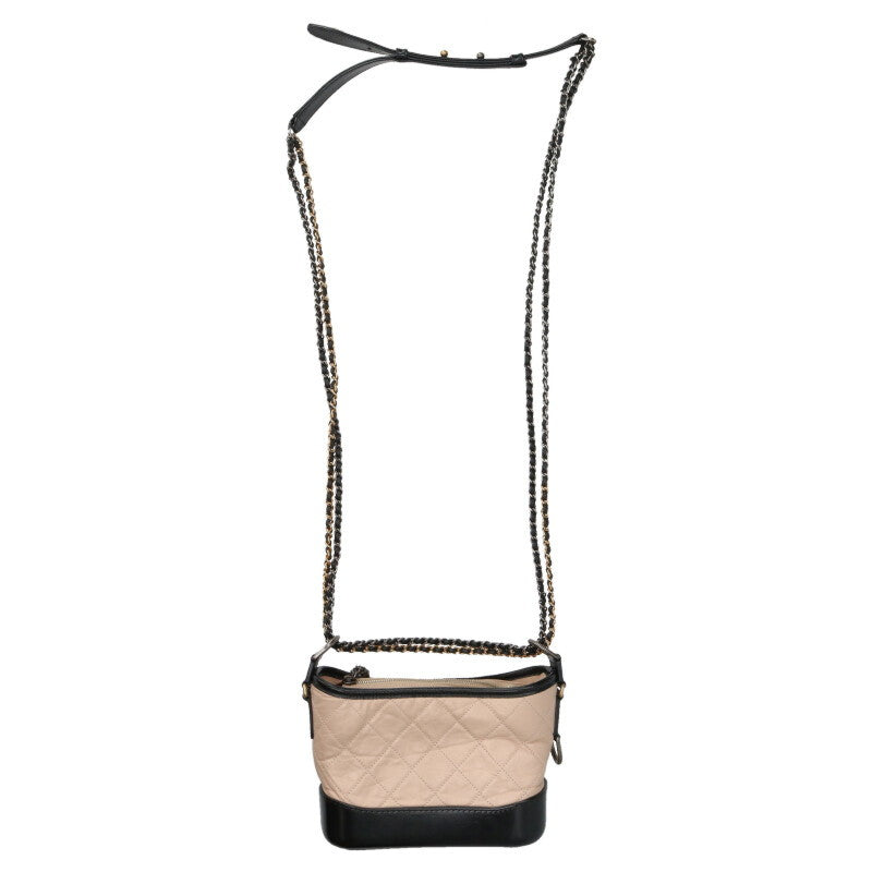 CHANEL Gabrielle de Calfskin Small Hobo Bag Size ONE SIZE