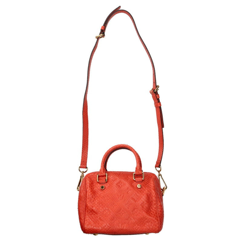 LOUISVUITTON Speedy 20 Bandoulière Python Size ONE SIZE