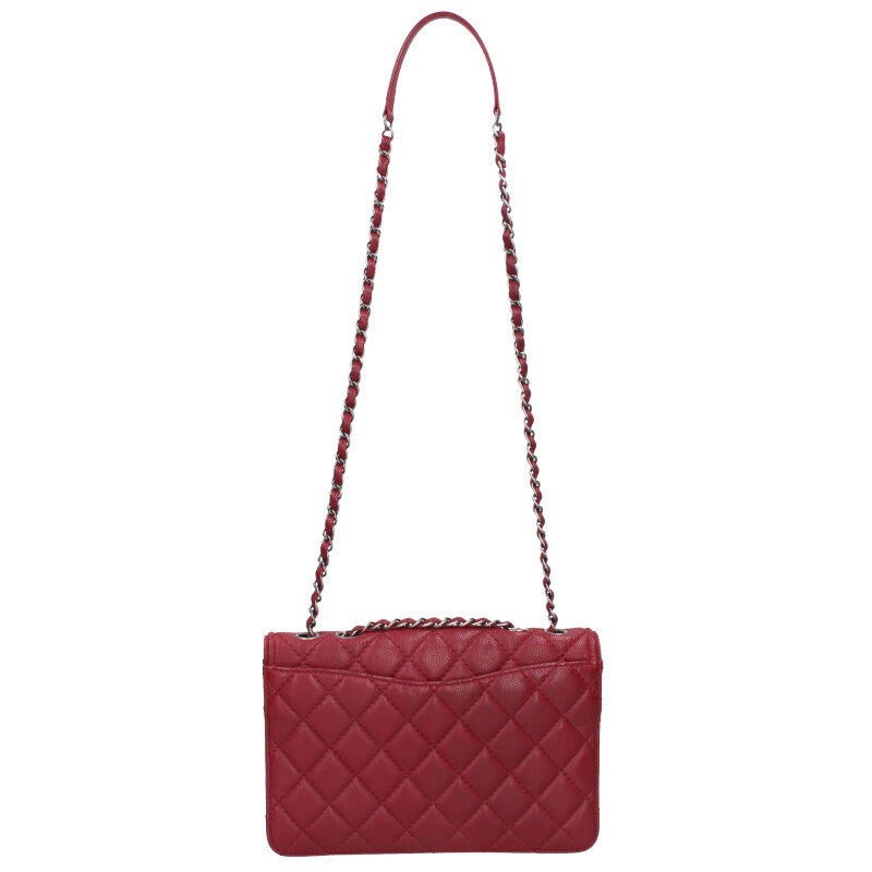 CHANEL Caviar Skin Chain Shoulder Bag Size ONE SIZE