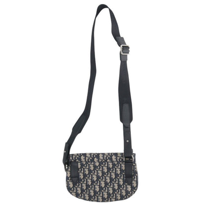 DIOR Saddle Oblique Jacquard Calfskin Shoulder Size Multi