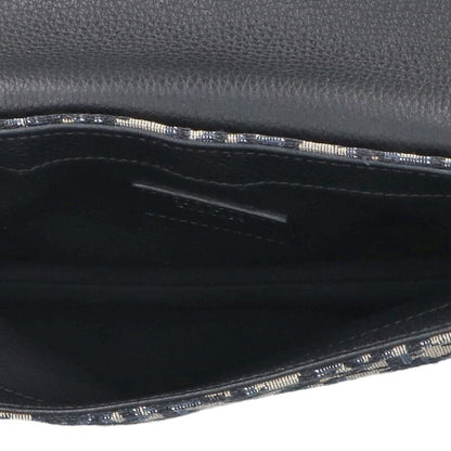 DIOR Saddle Oblique Jacquard Calfskin Shoulder Size Multi