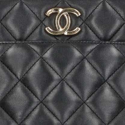 CHANEL Trendy CC Lambskin Chain Shoulder Bag Size ONE Multi