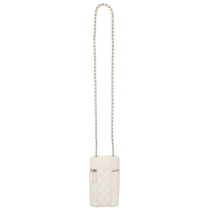 CHANEL Matelasse Caviar Skin Vanity Phone Case Size ONE SIZE