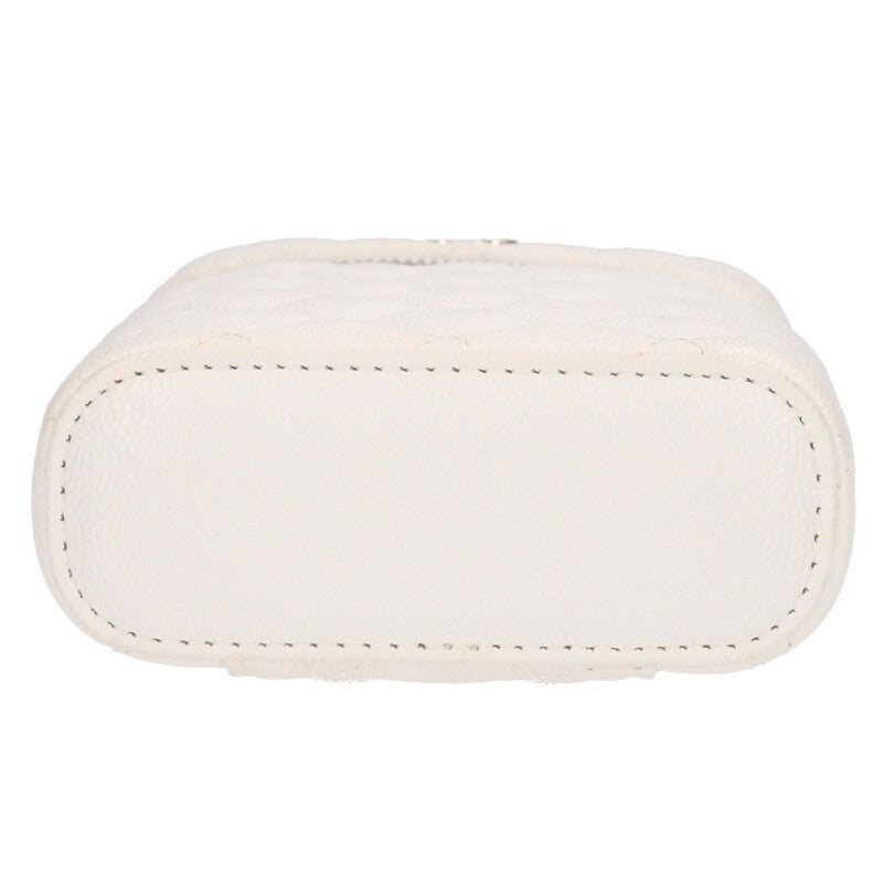 CHANEL Matelasse Caviar Skin Vanity Phone Case Size ONE SIZE