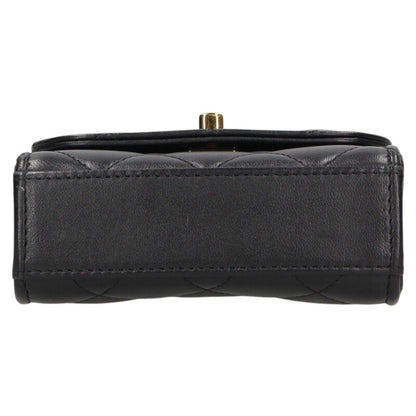 CHANEL Mini Matelasse Beaded Handle Bag Size ONE SIZE